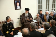 رهبر معظم انقلاب اسلامی در دیدار فرماندهان و مسئولان نیروی دریایی ارتش: شروع دوباره تحریمی که زمانش تمام شده، تحریم و نقض تعهدات است